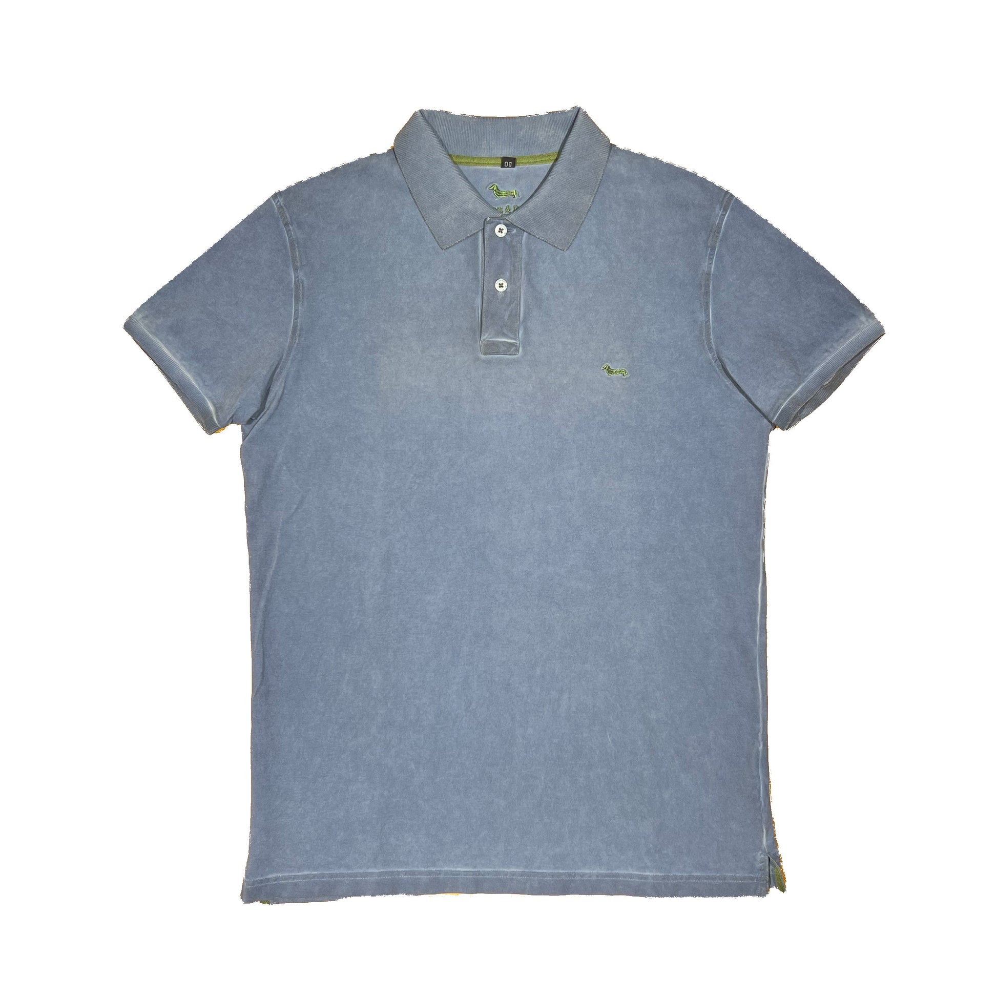 Polo azul lavado Harmont & Blaine