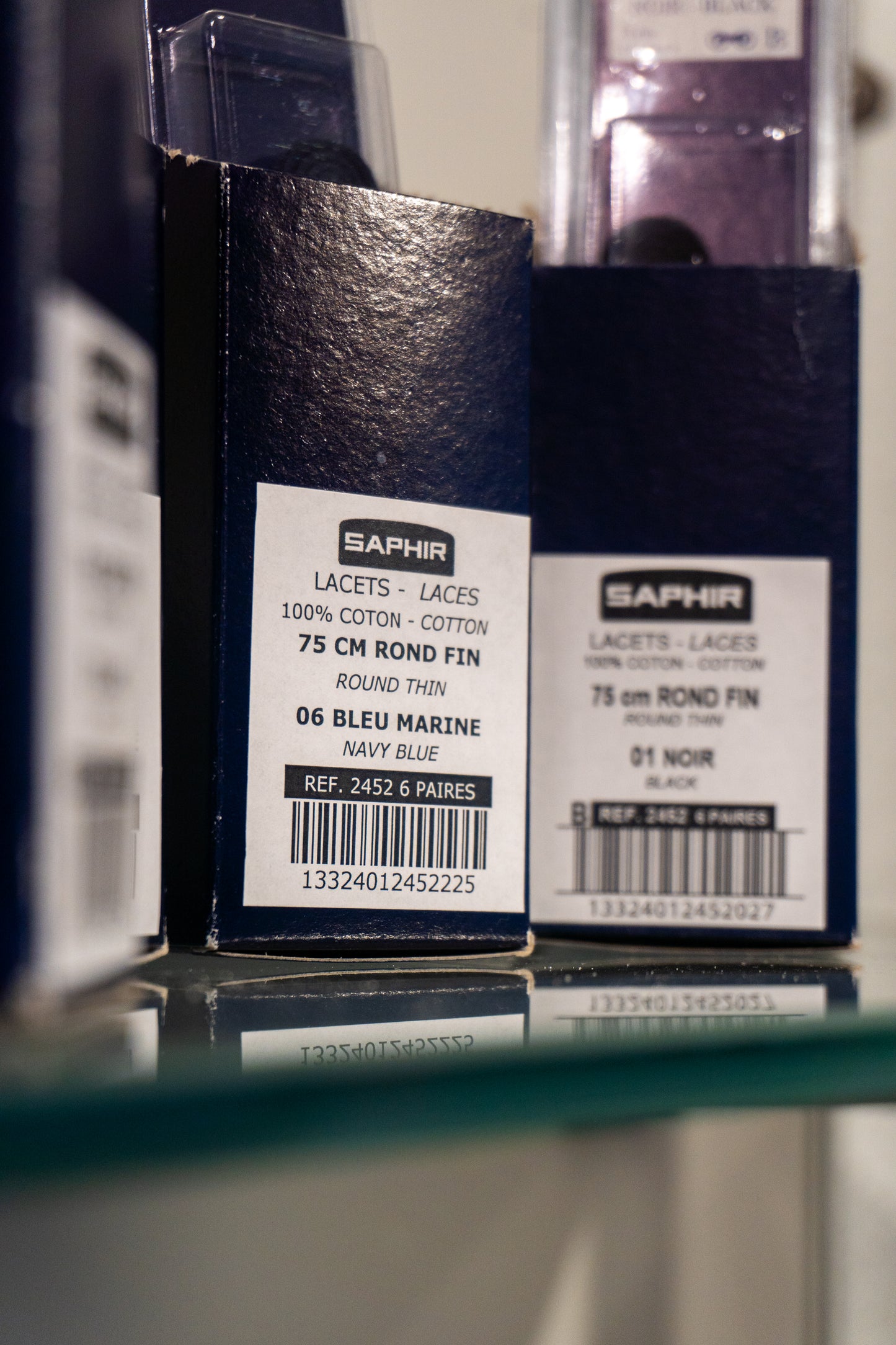 Saphir Cordones redondos (75 cm)
