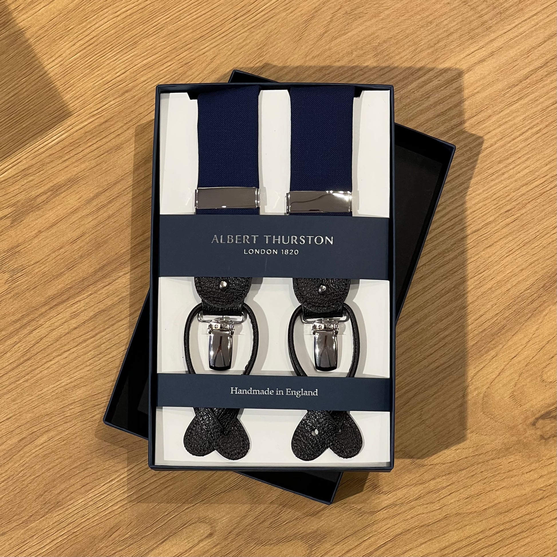 Tirantes Albert Thurston 35mm New Navy
