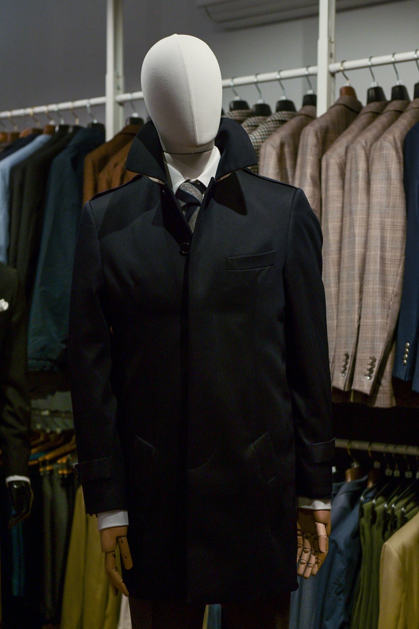Gabardina John Blond de tejido Loro Piana
