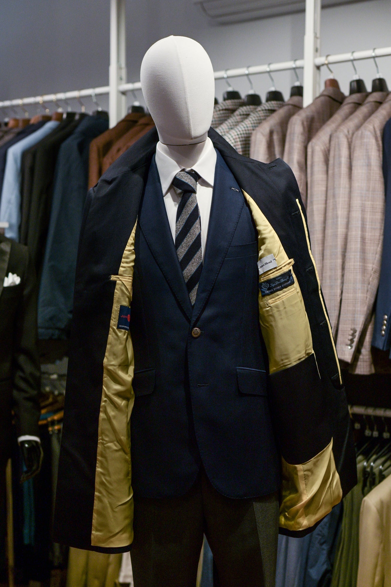 Gabardina John Blond de tejido Loro Piana