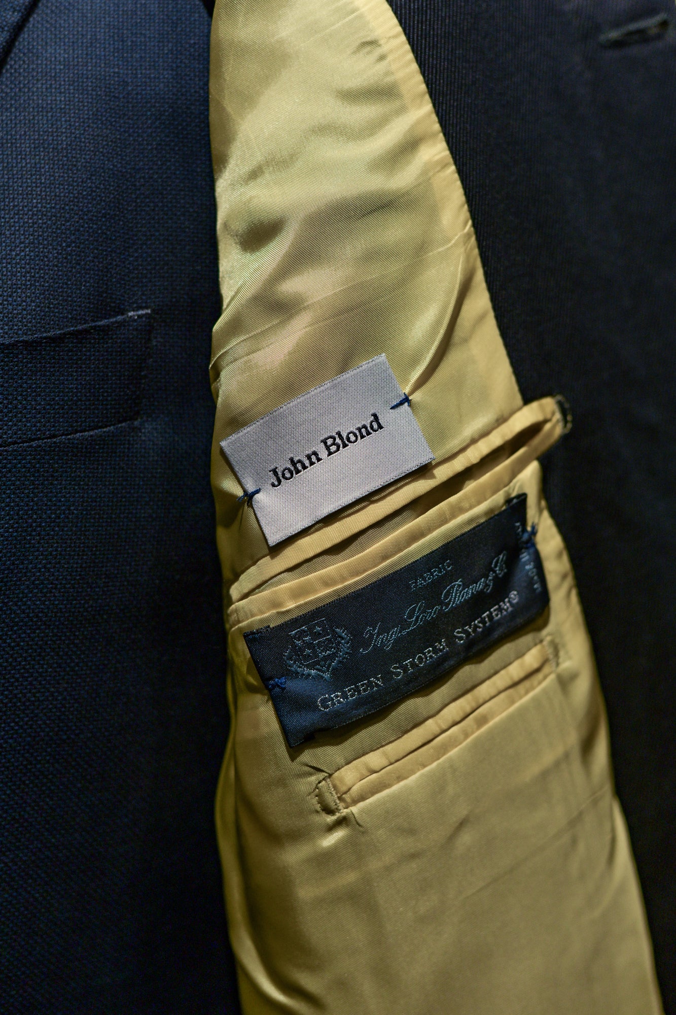 Gabardina John Blond de tejido Loro Piana