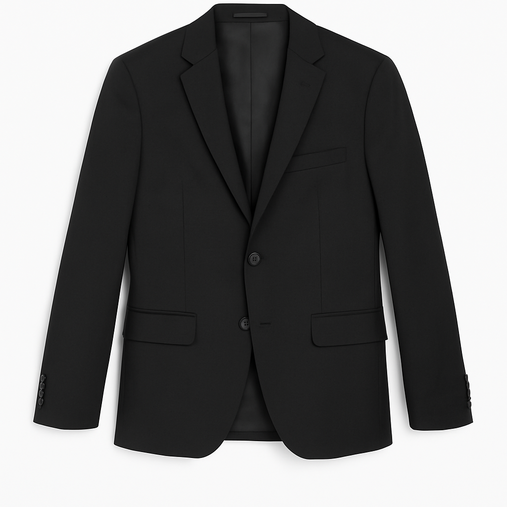 Traje Negro Clásico – Alquiler
