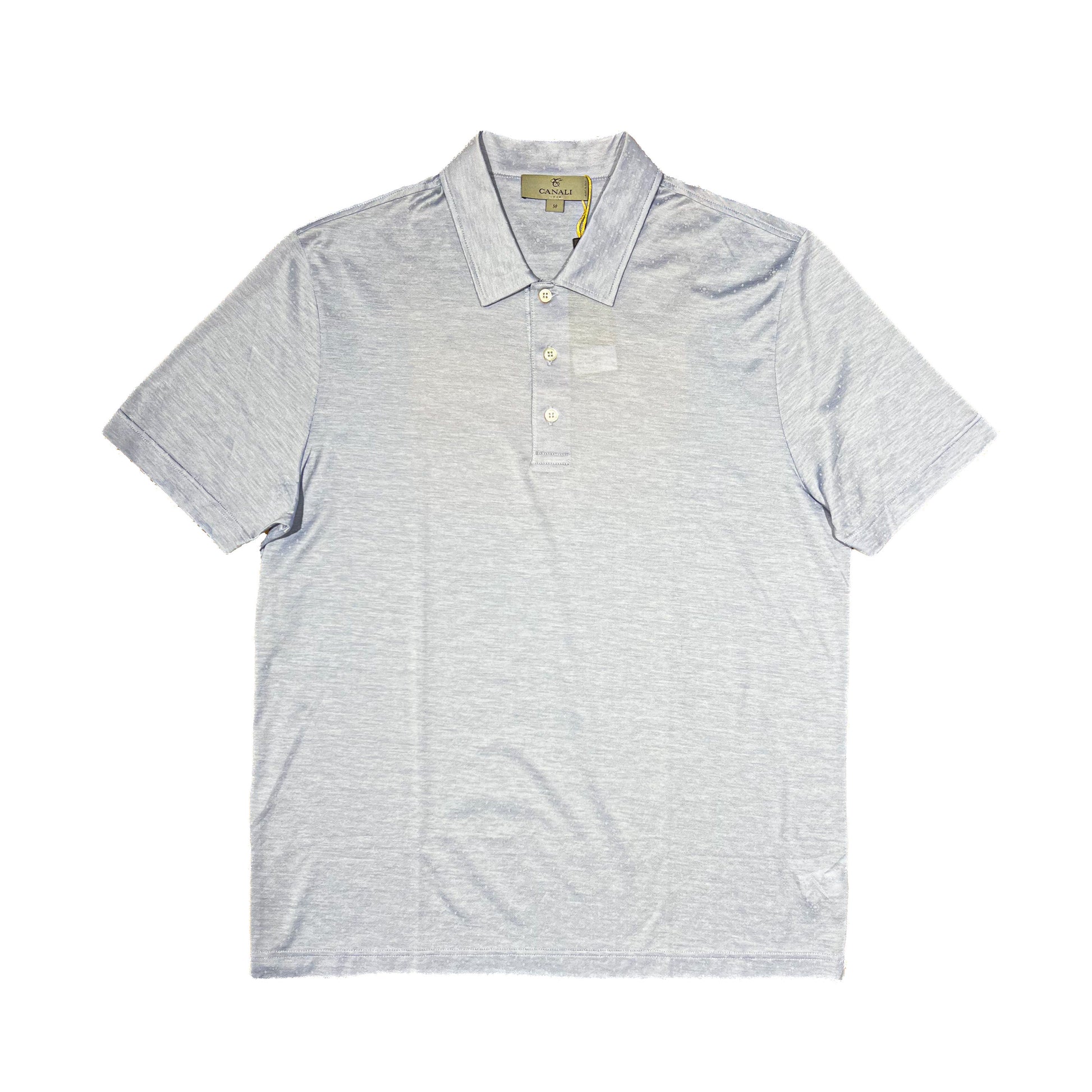 Polo Lila claro de punto fino – Canali