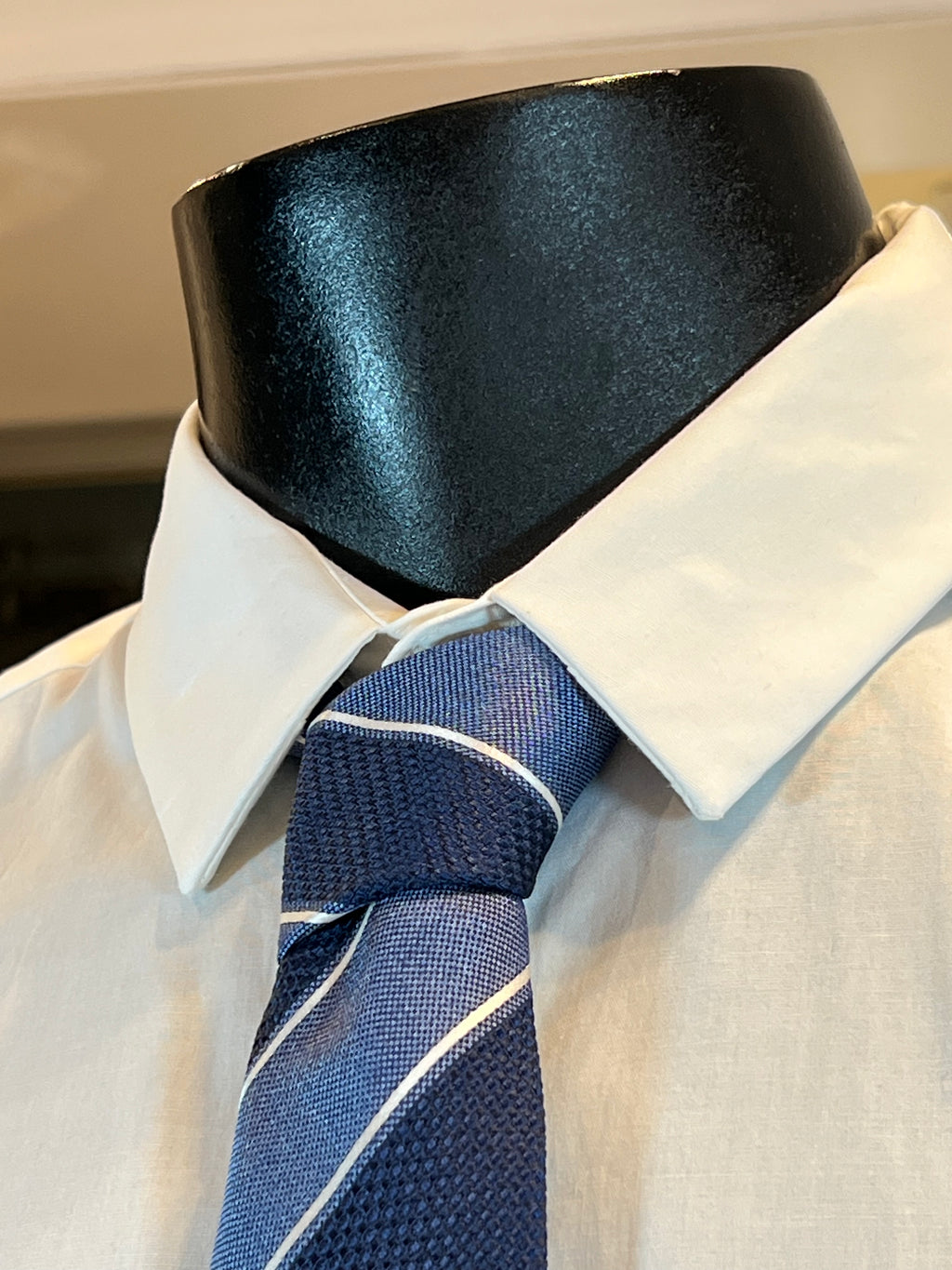 Corbata JB Rayas Azules de Verano