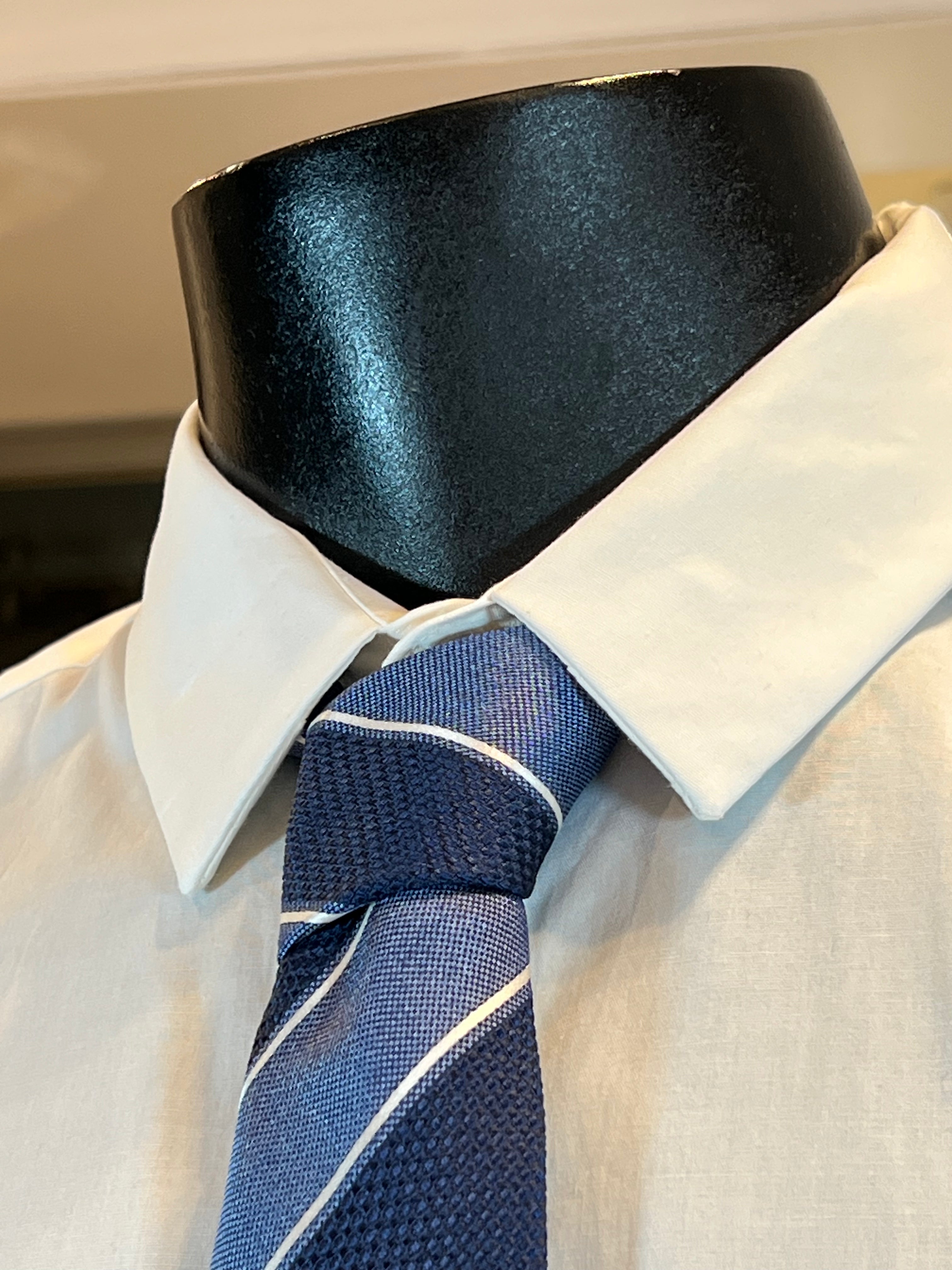 Corbata JB Rayas Azules de Verano