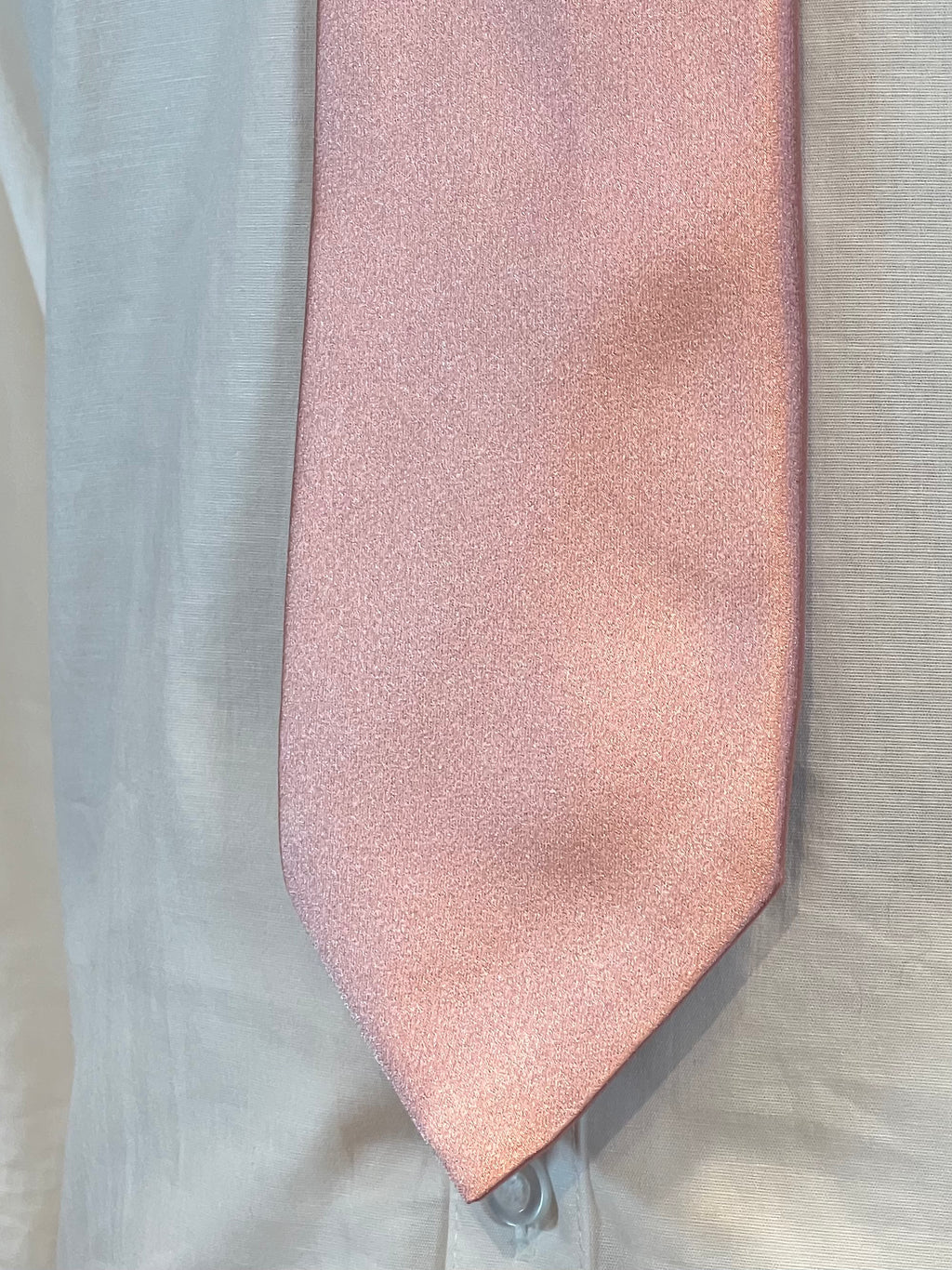 Corbata de Seda JB (Rosa Palo Liso)