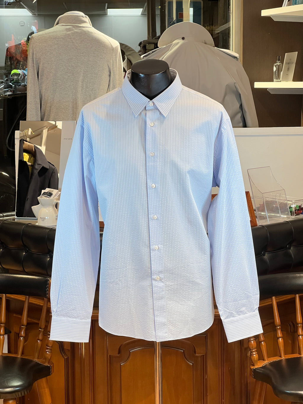 Camisa Brioni 100% Algodón con Textura