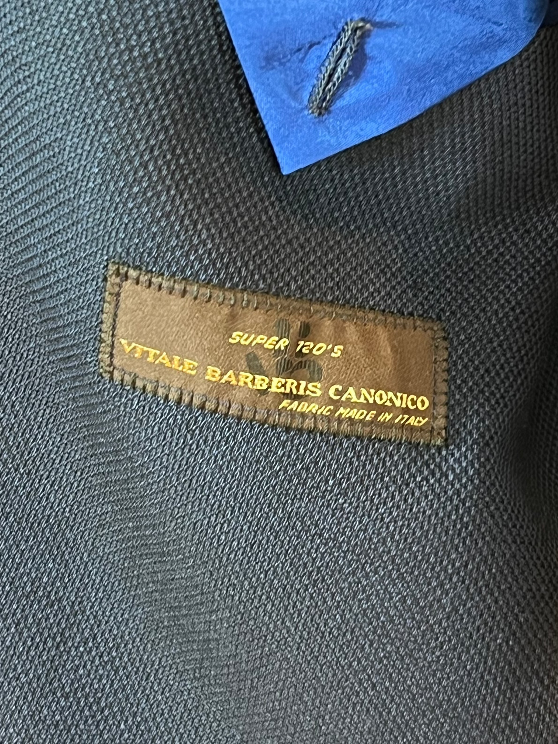 Americana azul Vitale Barberis Canonico – Super 120’s