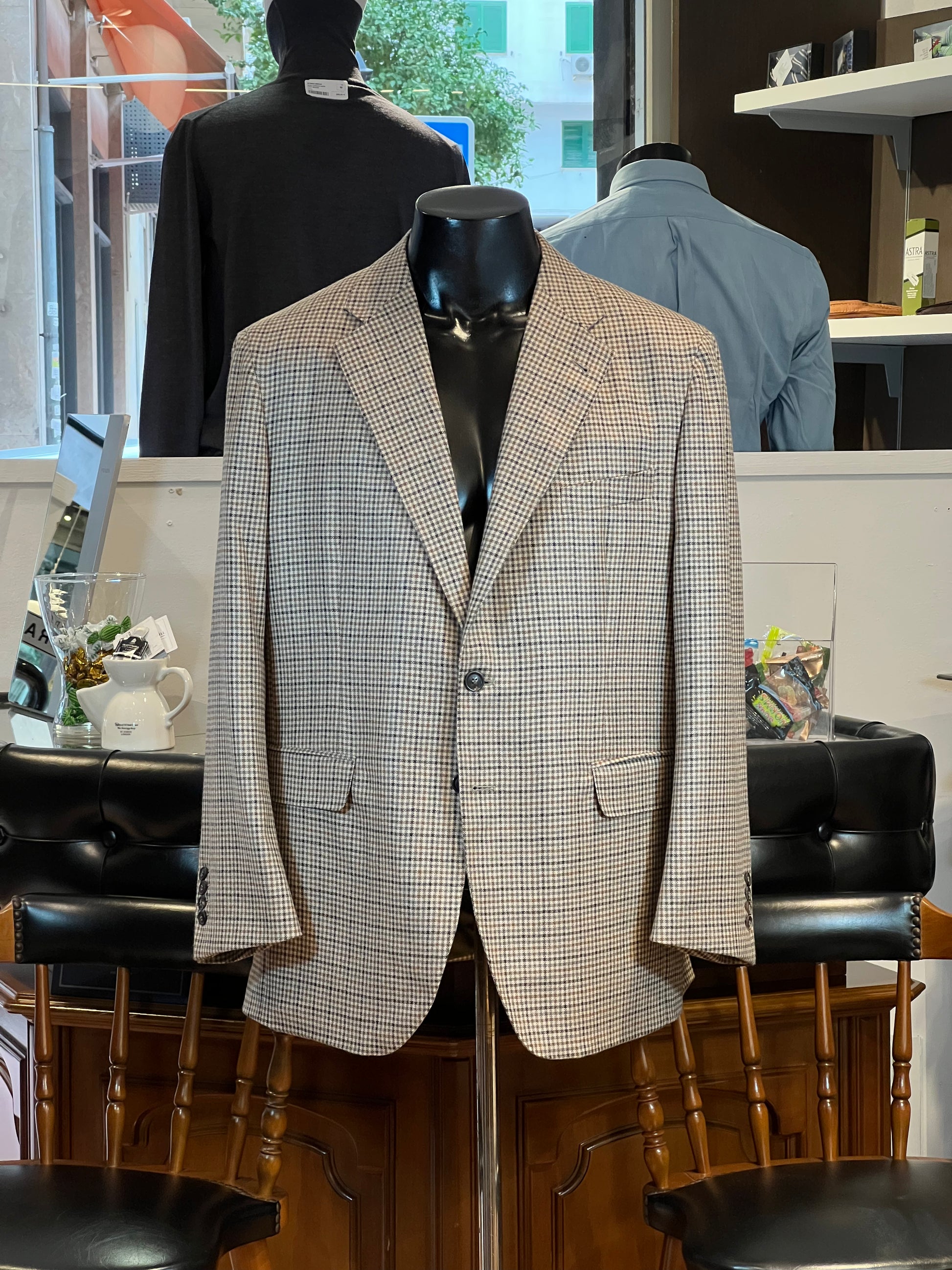 Americana de cuadros Loro Piana – Cashmere Award