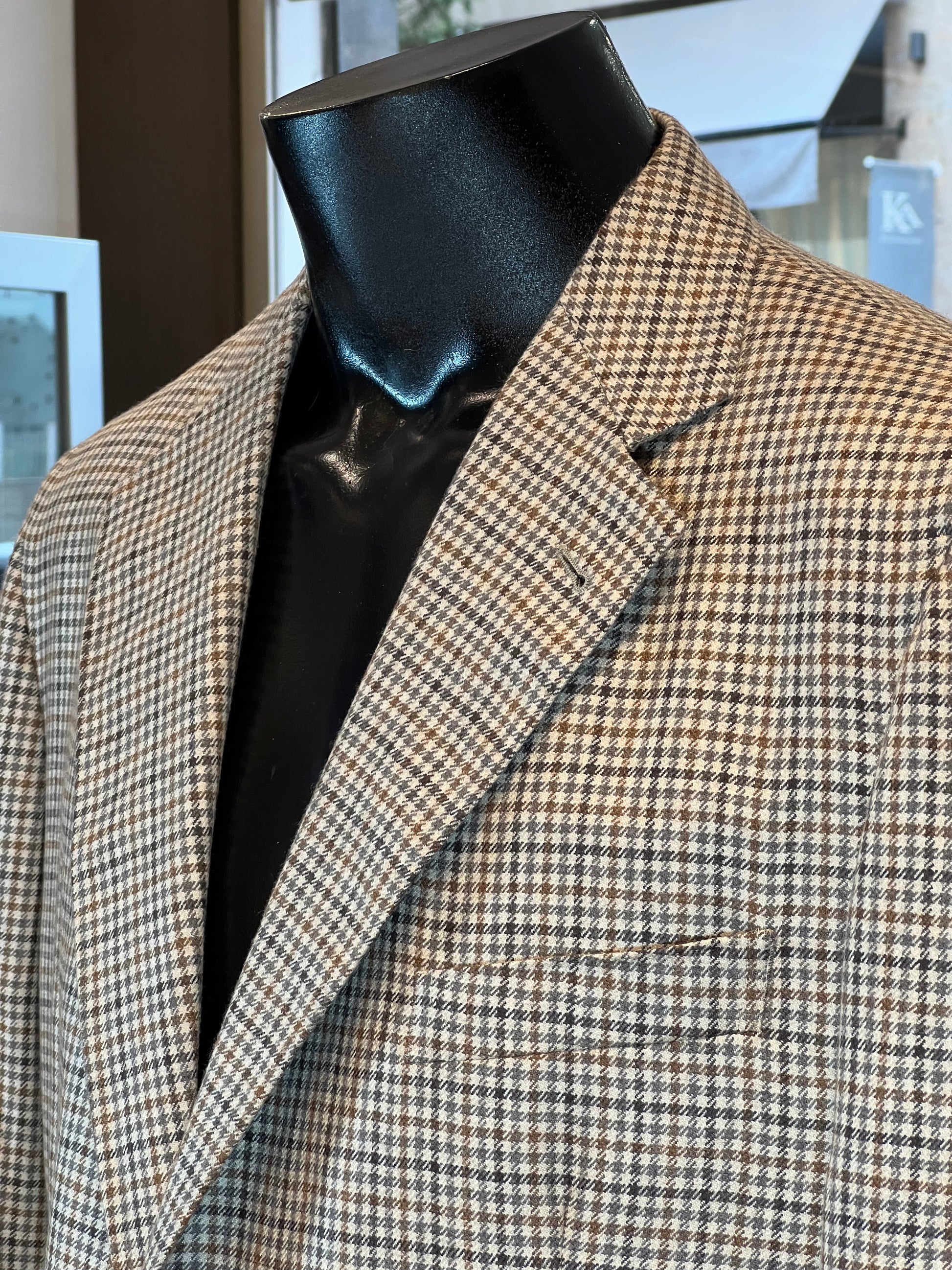 Americana de cuadros Loro Piana – Cashmere Award