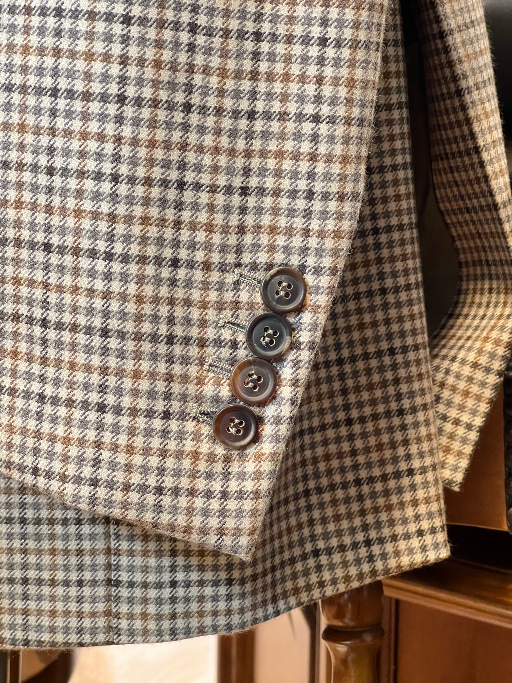 Americana de cuadros Loro Piana – Cashmere Award