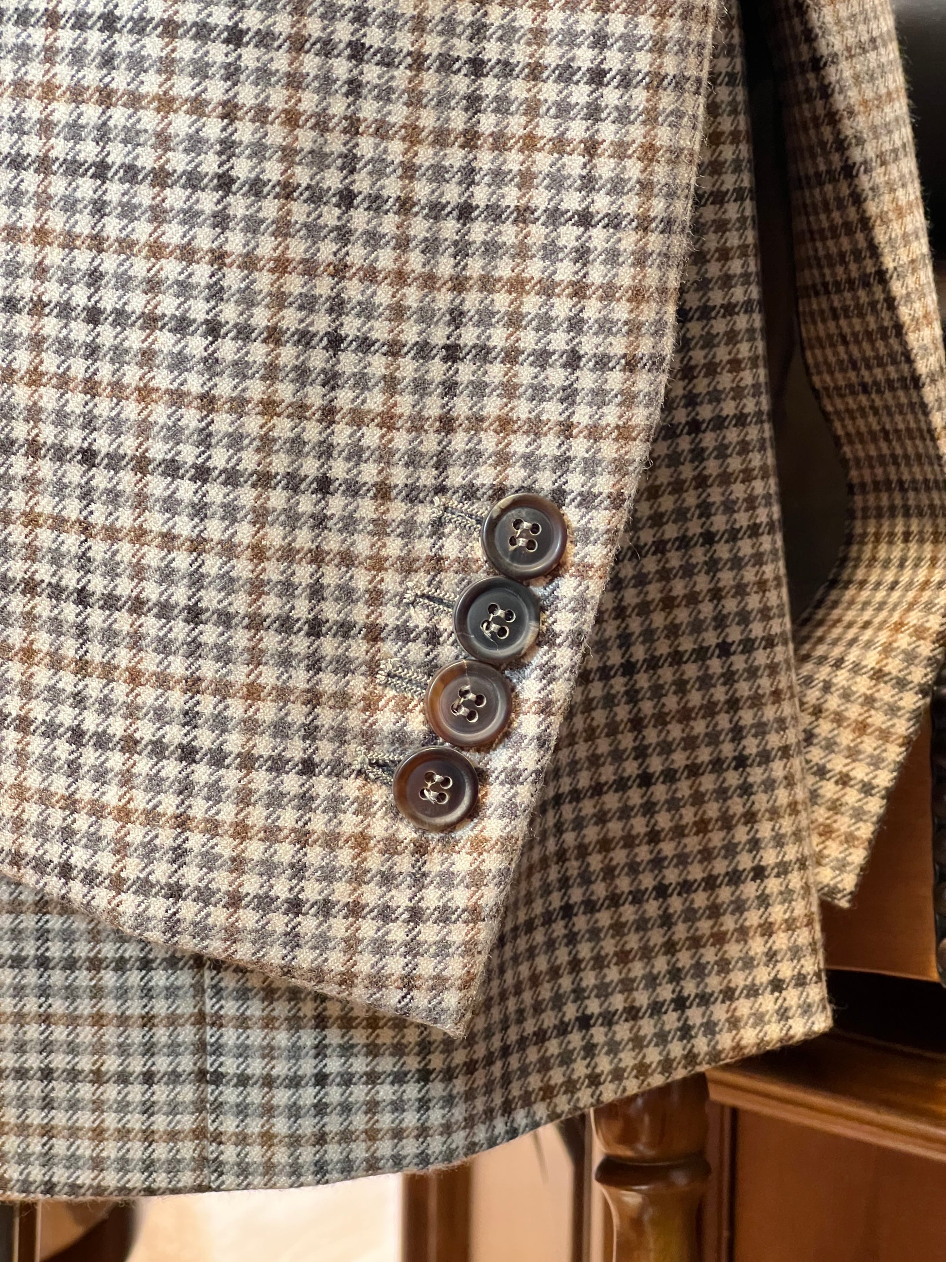 Americana de cuadros Loro Piana – Cashmere Award
