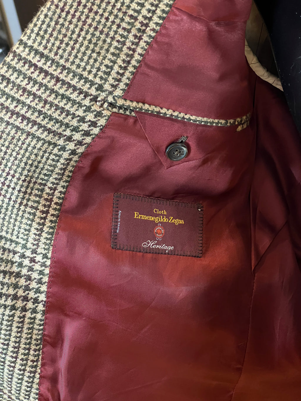 Americana cuadros – Ermenegildo Zegna Heritage