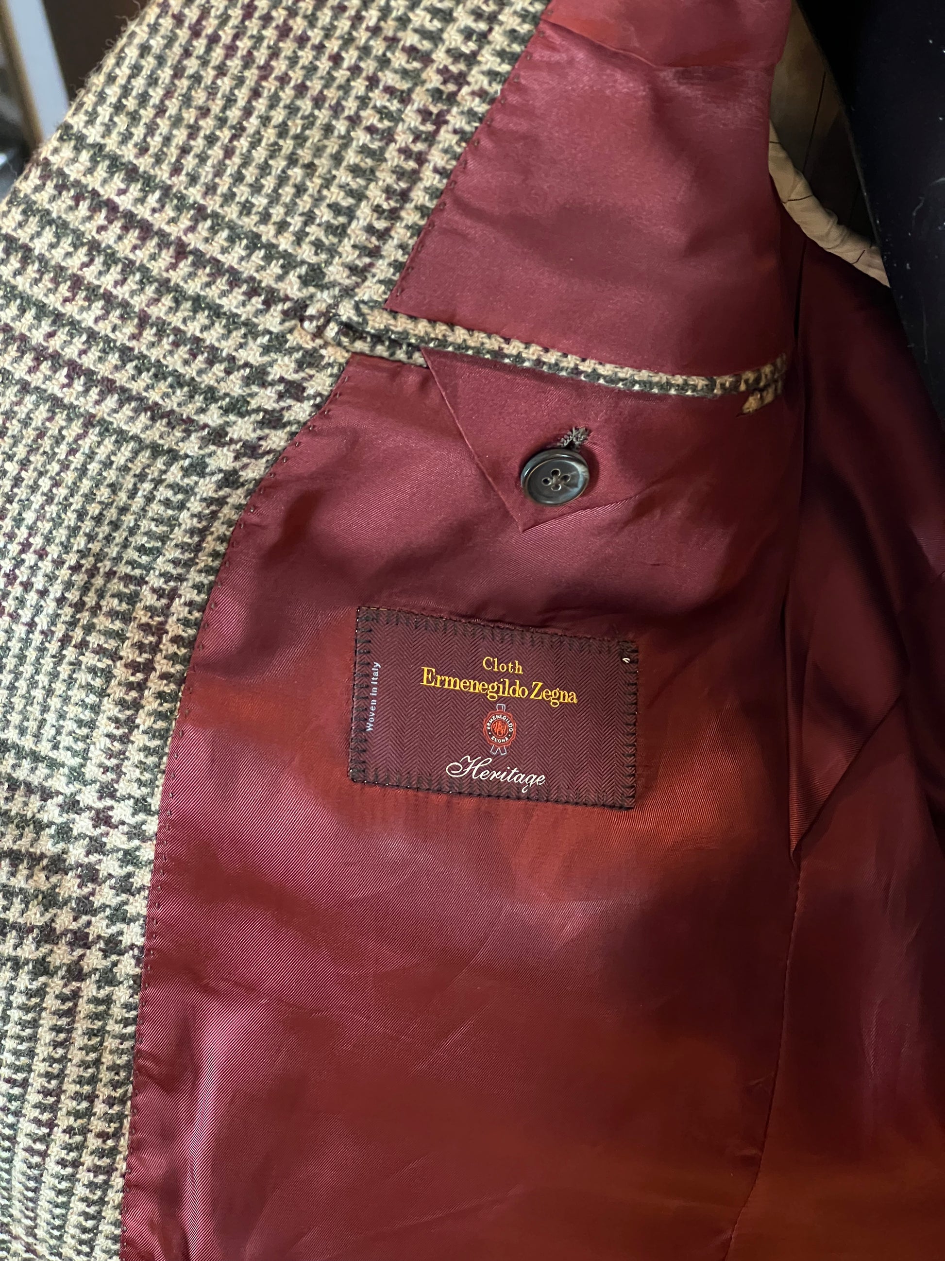 Americana cuadros – Ermenegildo Zegna Heritage
