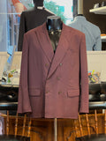 Burgundy Blazer Holland & Sherry — John Blond Bespoke