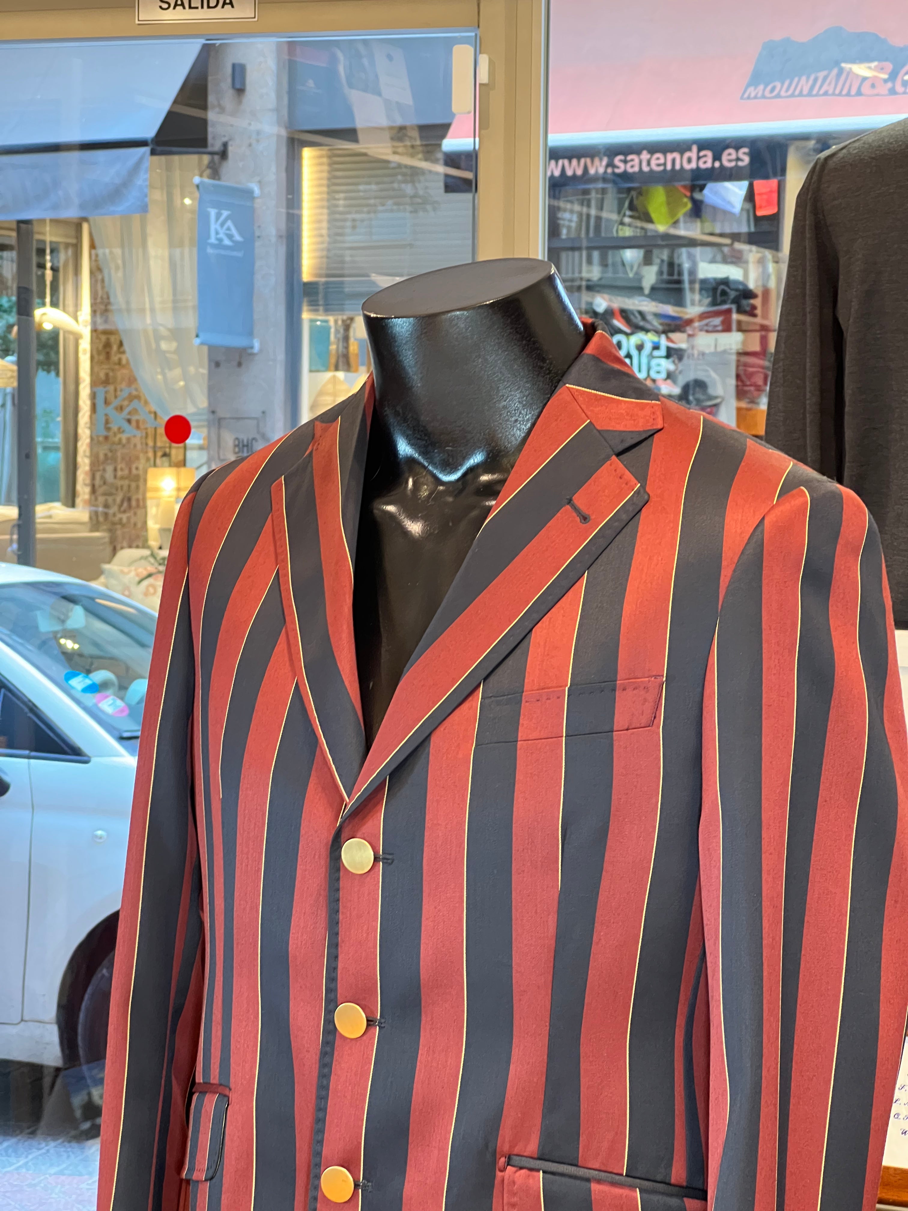 Striped Blazer Holland & Sherry – Tecla™ Super 120’s