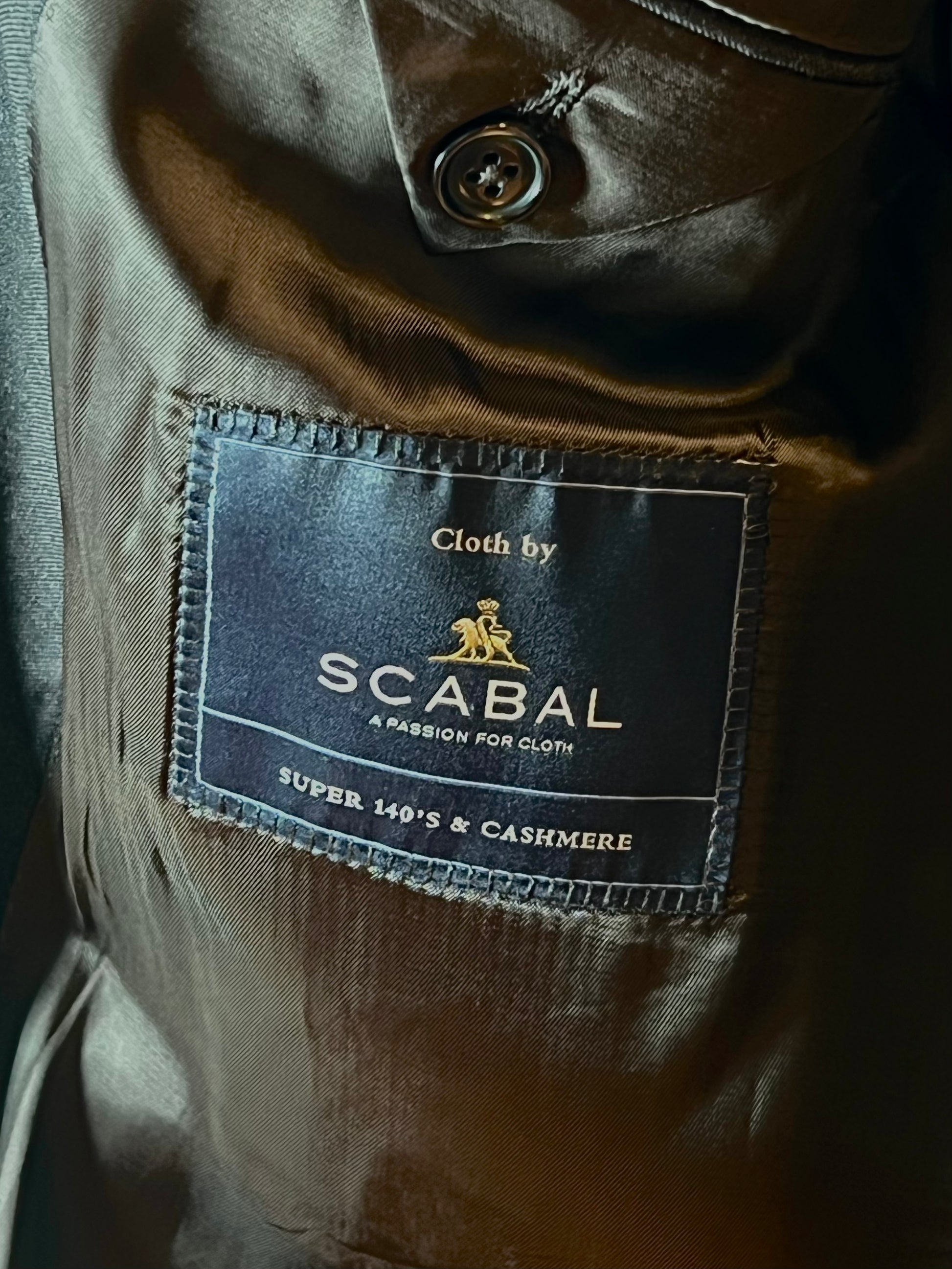 Americana gris Scabal – Super 140’s & Cashmere