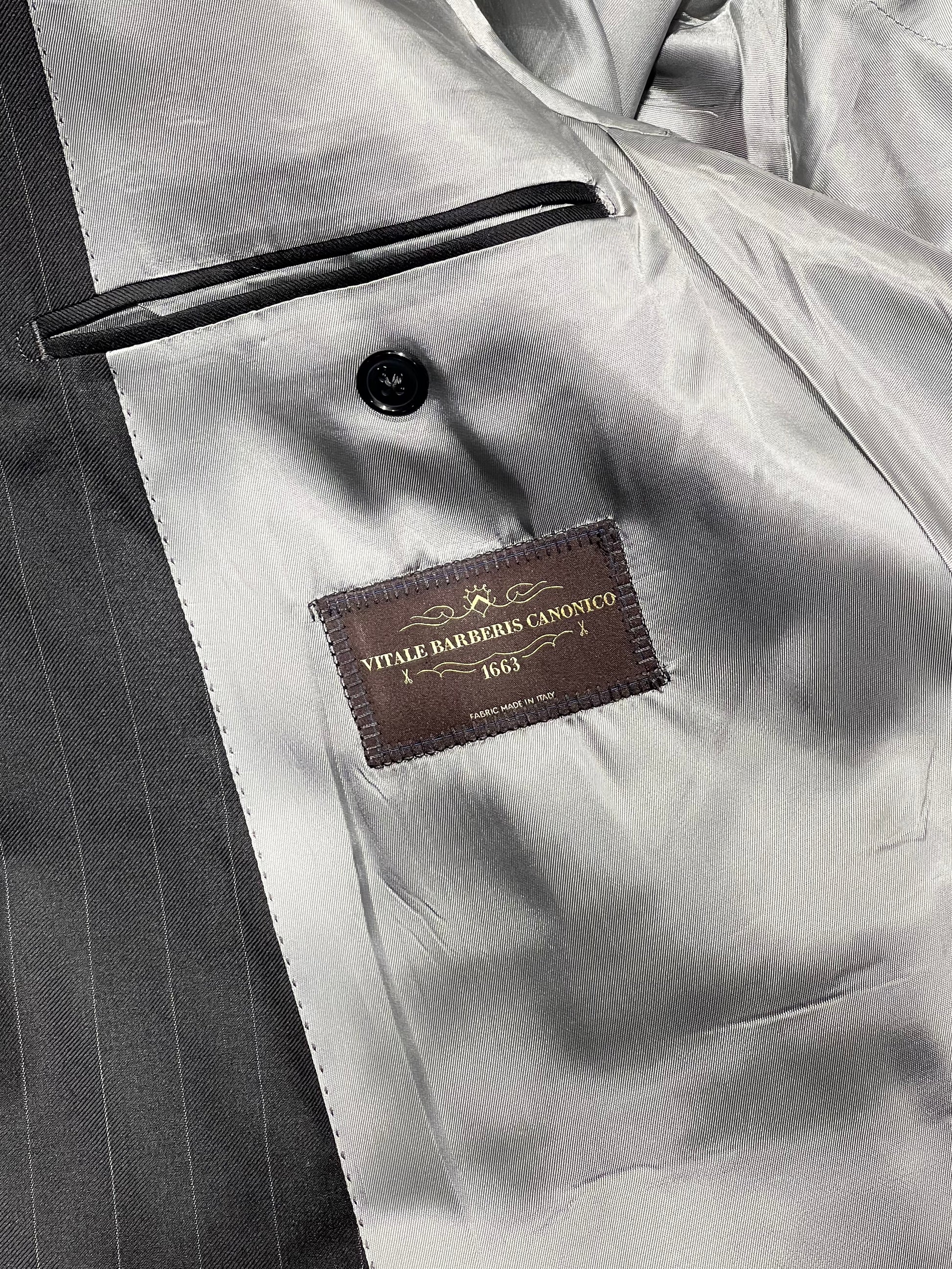 Traje a rayas Vitale Barberis Canonico – Super 110’s Wool