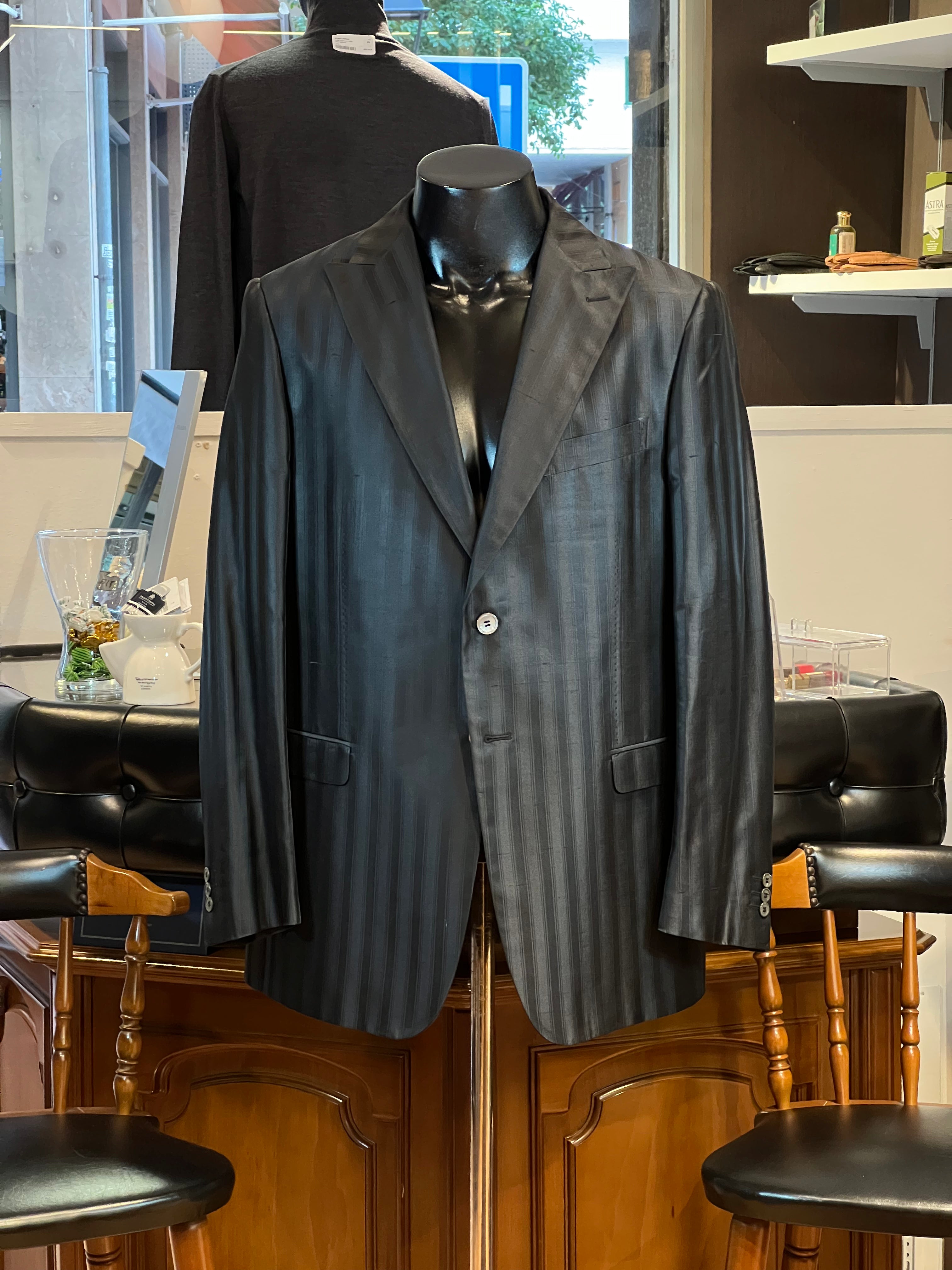 Pal Zileri black ceremonial suit – 100% Silk