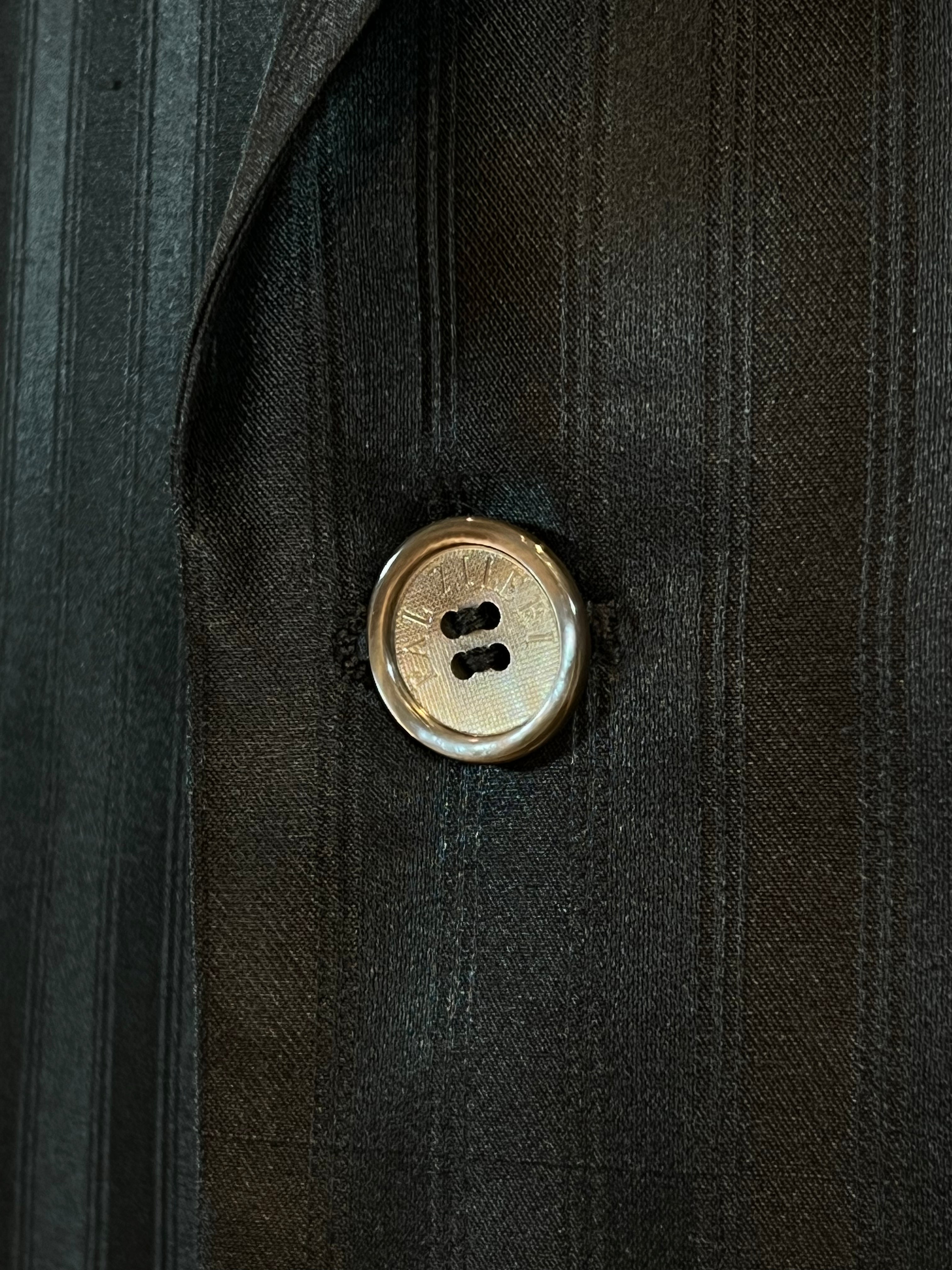 Pal Zileri black ceremonial suit – 100% Silk