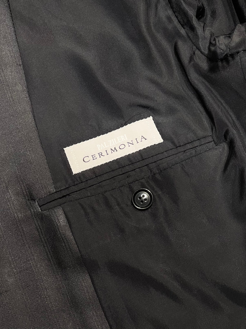 Traje negro ceremonia Pal Zileri – 100% Seda