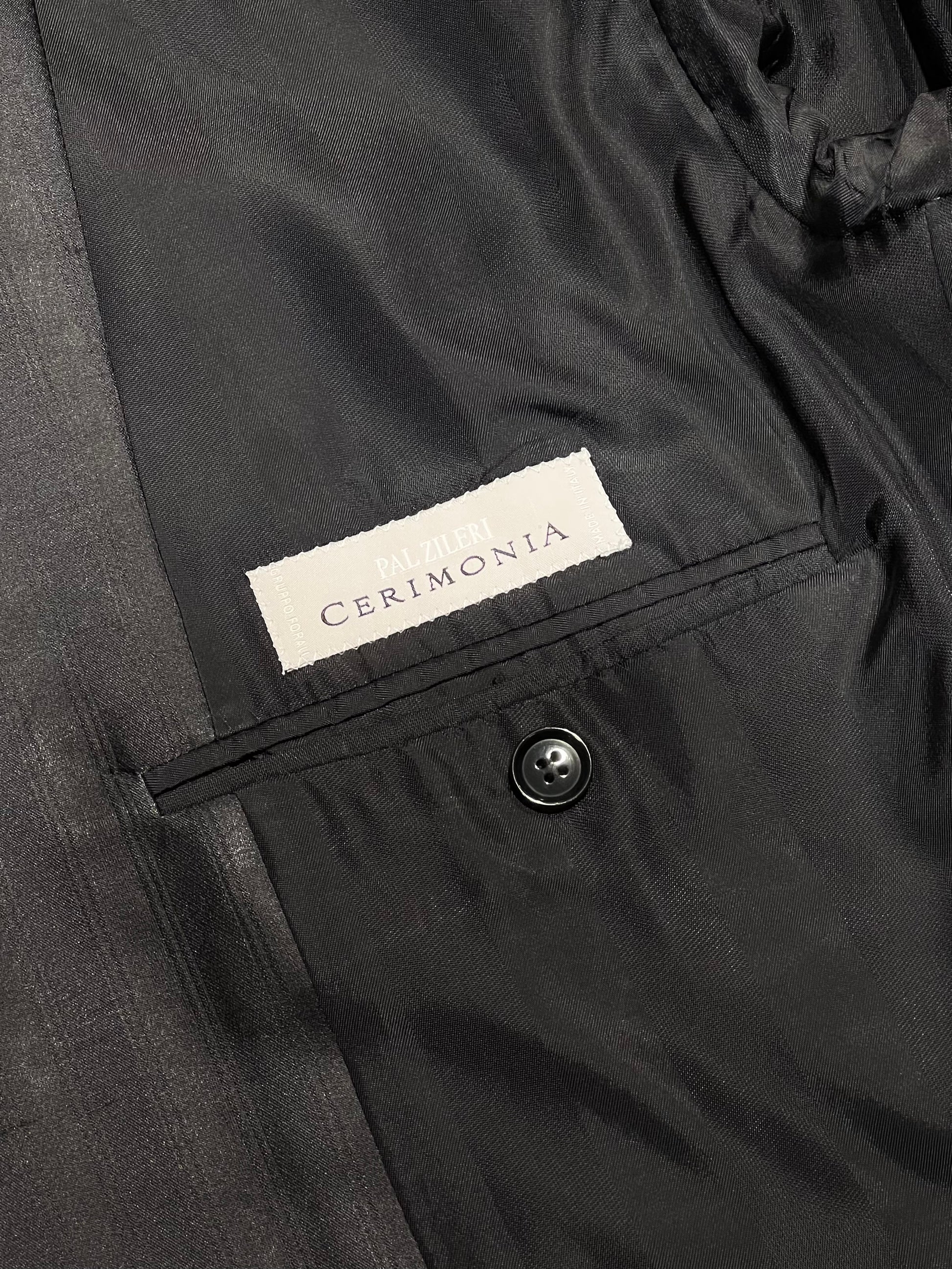 Traje negro ceremonia Pal Zileri – 100% Seda