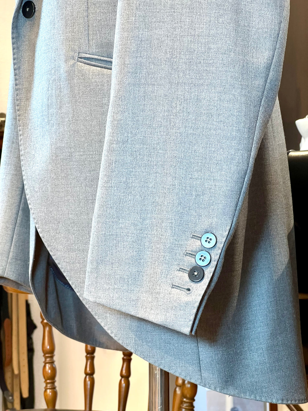 Traje gris Dormeuil Amadeus 365 – 100% Lana