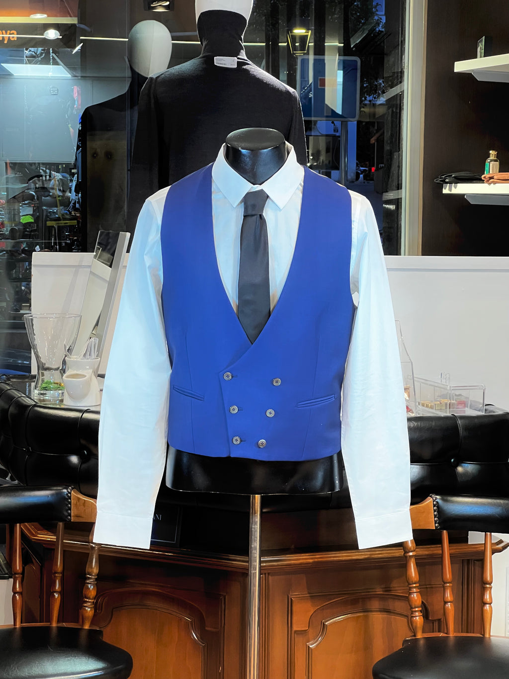 Chaleco JB Blue Silver