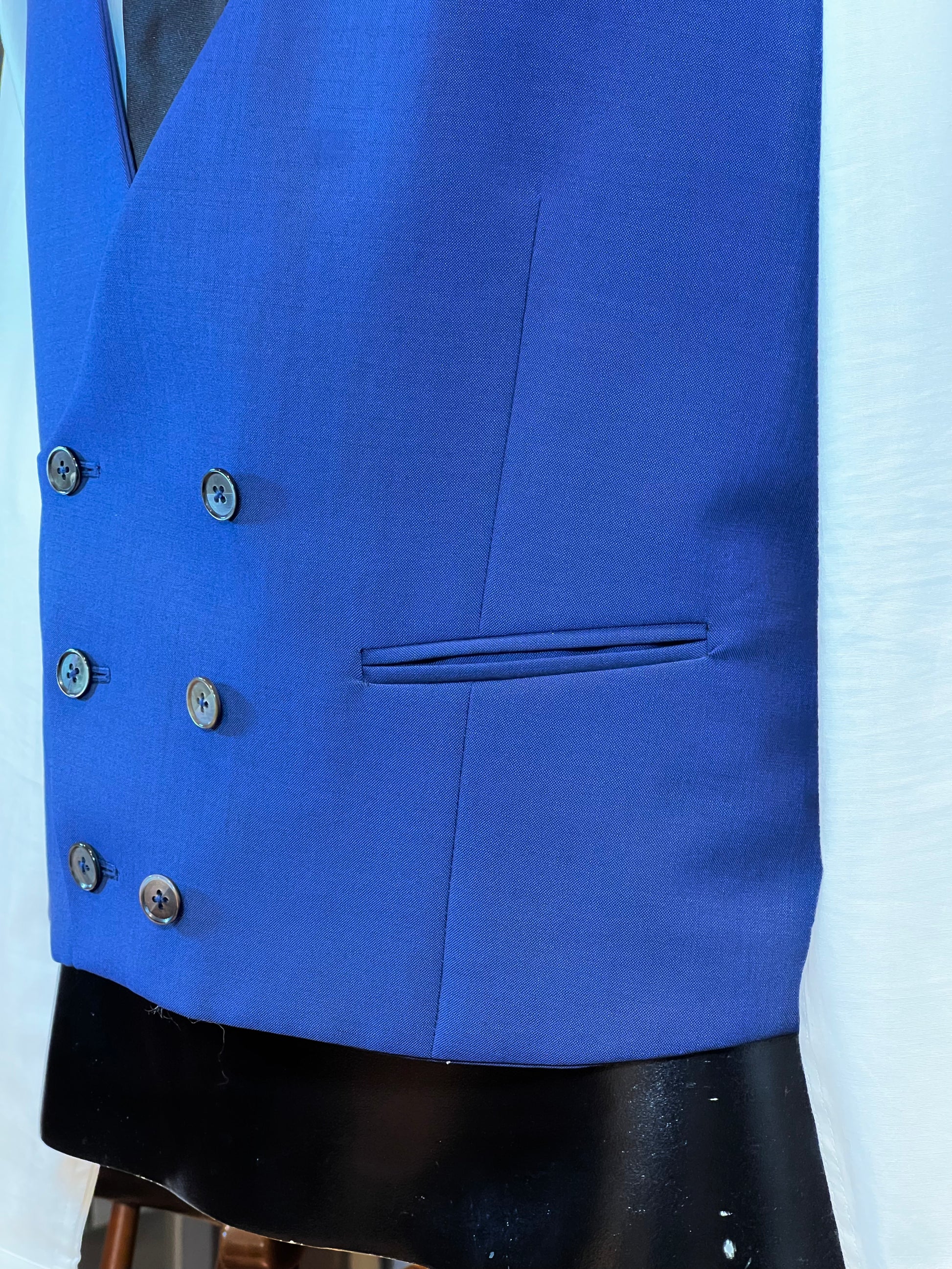 Chaleco JB Blue Silver