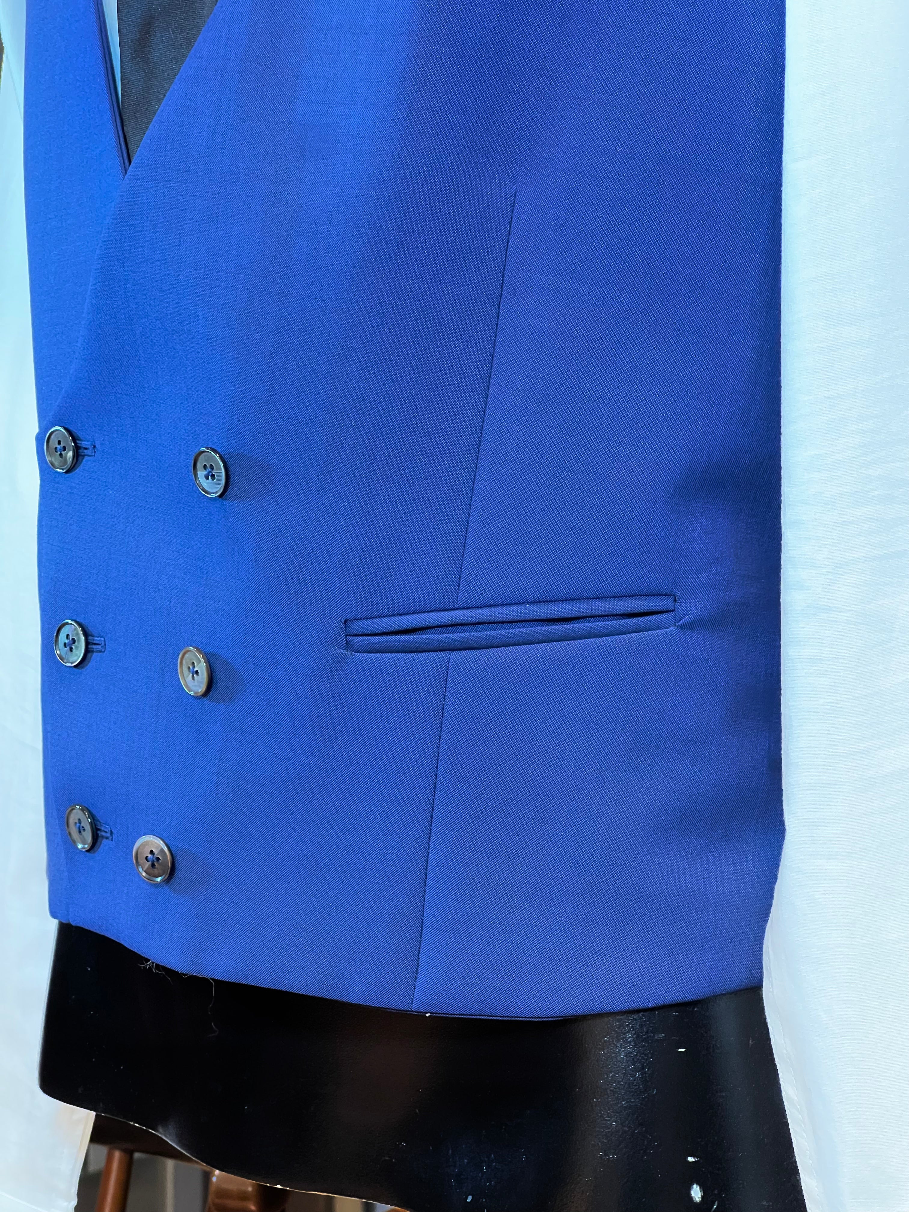 Chaleco JB Blue Silver