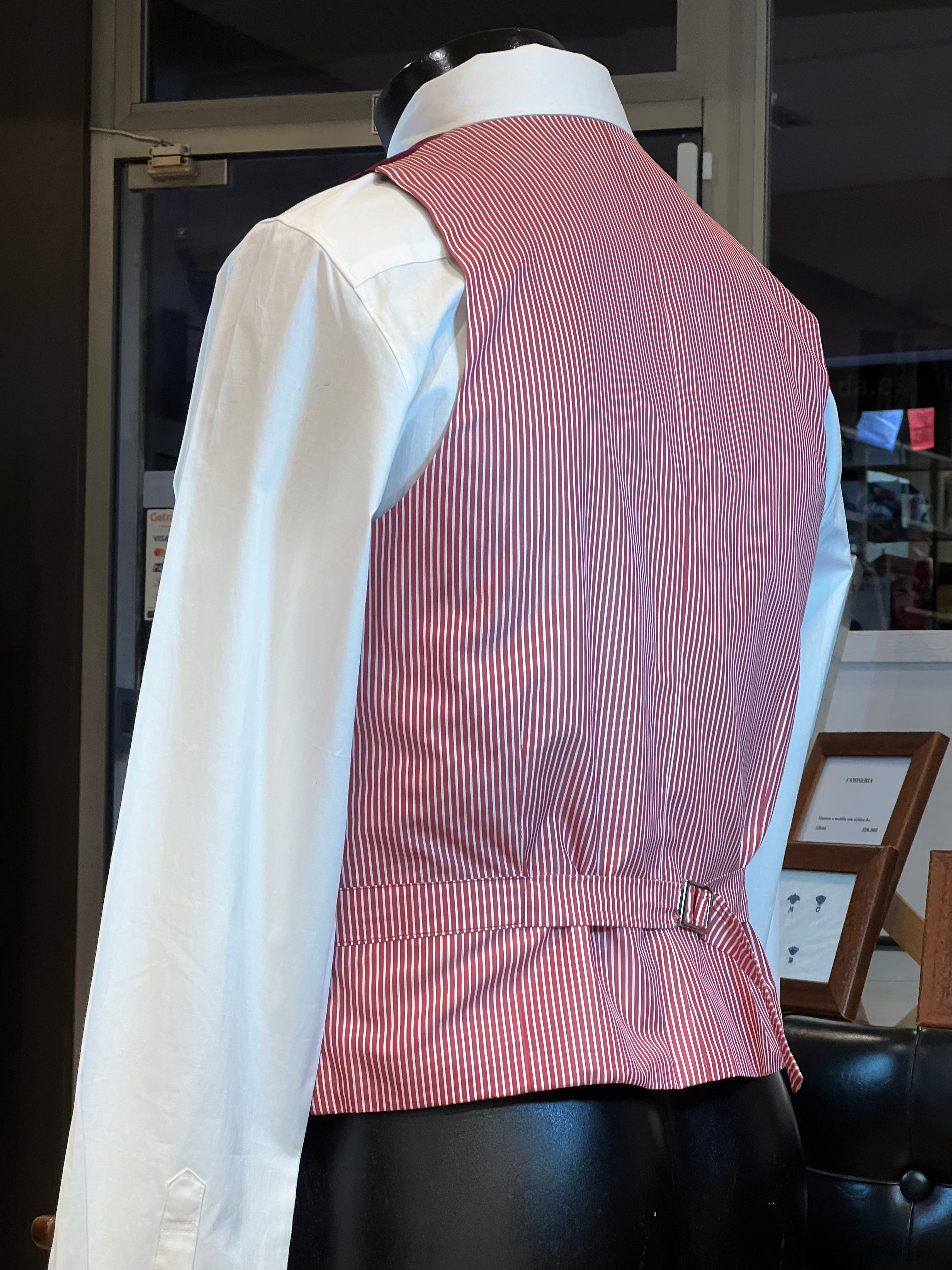 JB Red Velvet Vest