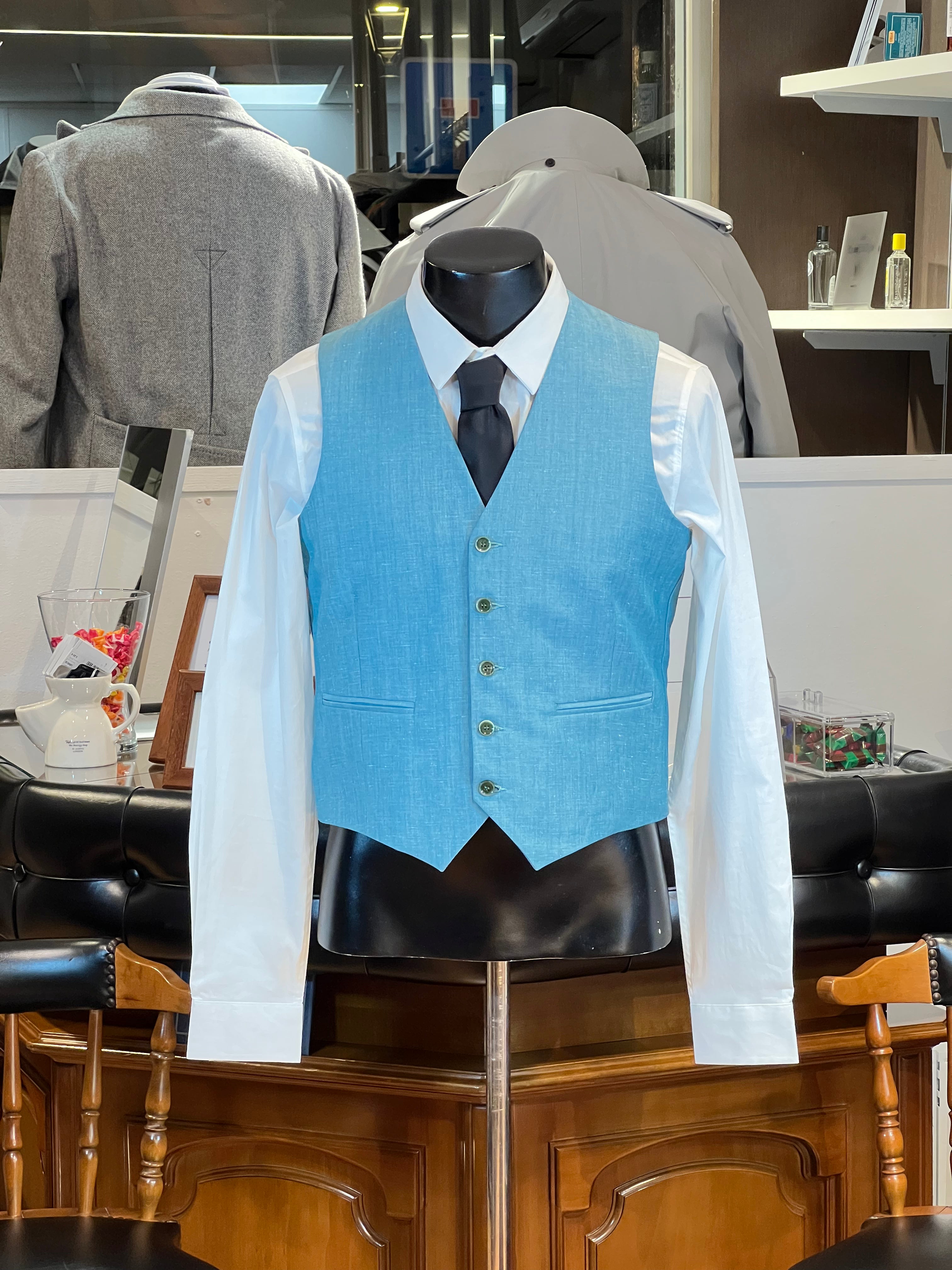 JB Sky Blue Vest