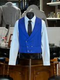 Chaleco JB Azul Pico Cruzado
