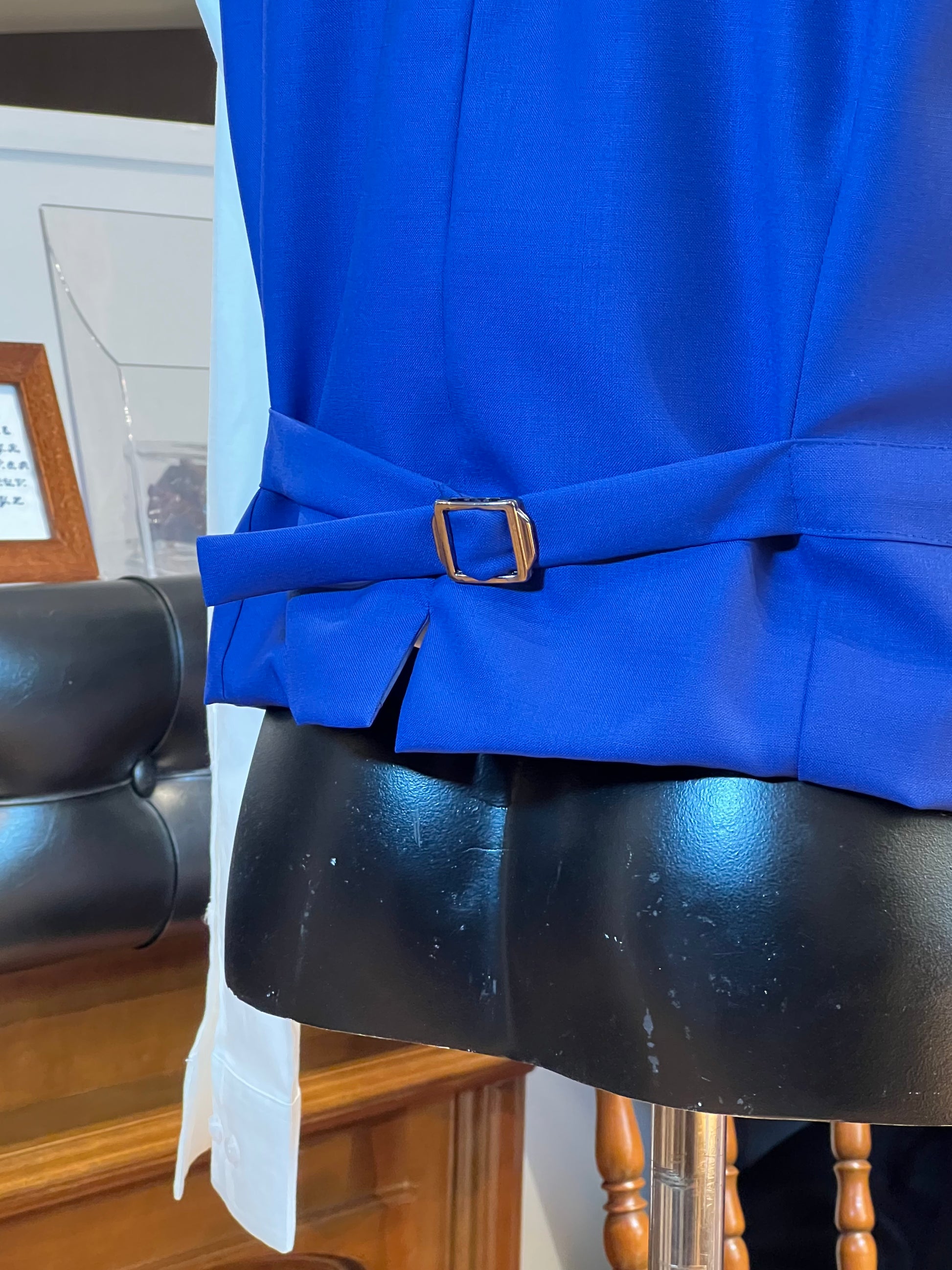 Chaleco JB Azul Pico Cruzado