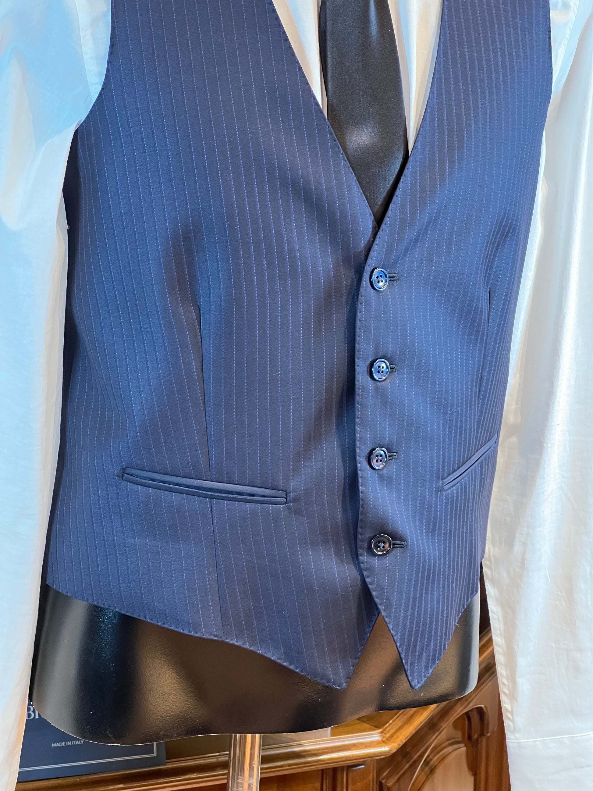 Chaleco JB Azul Loro Piana