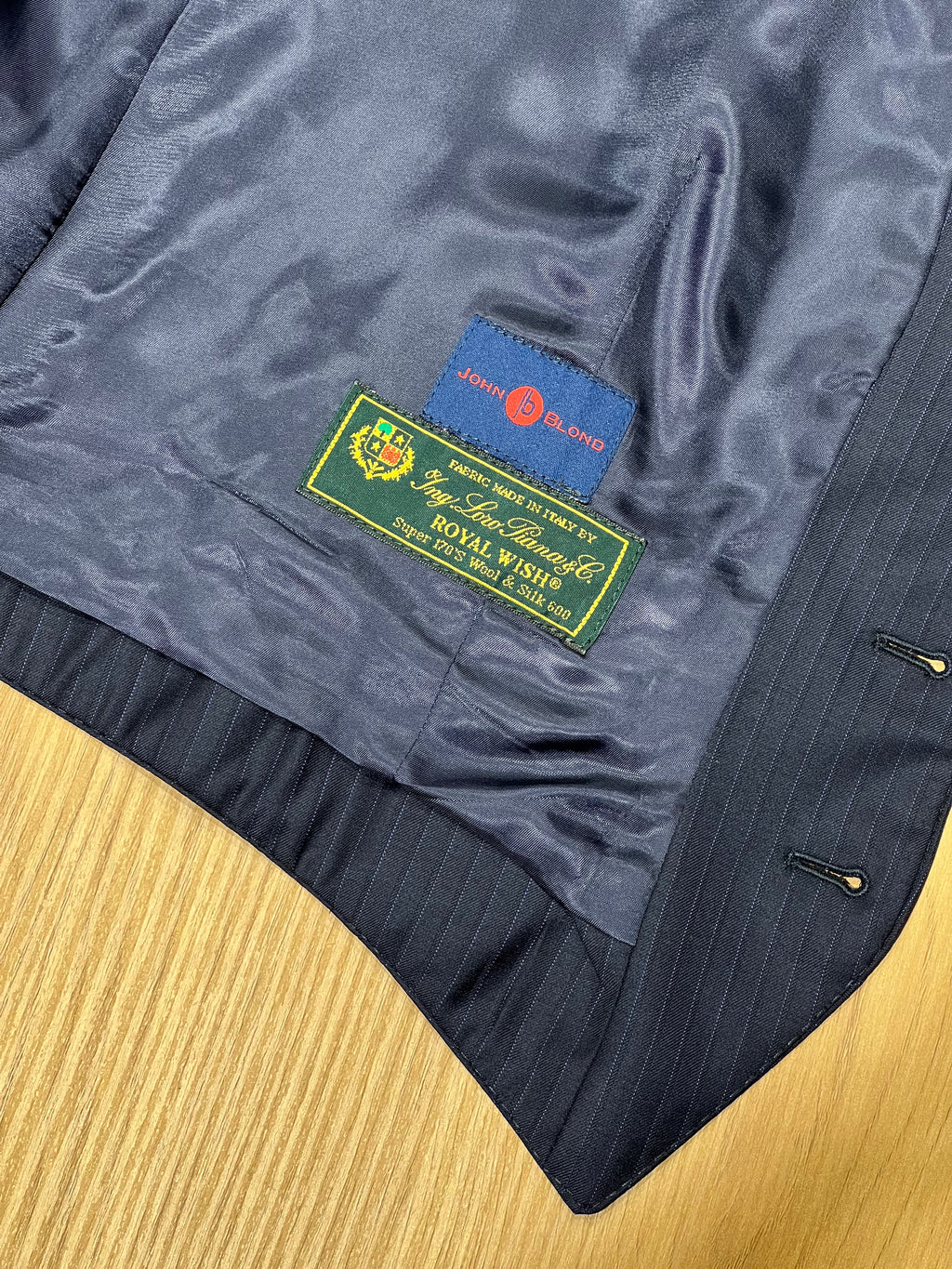 Chaleco JB Azul Loro Piana