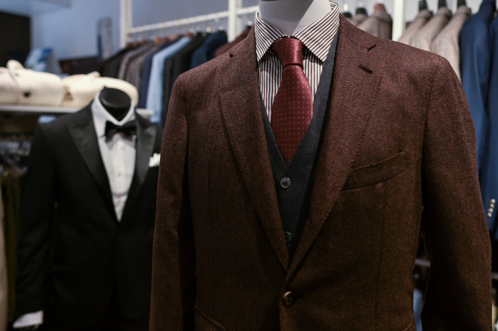 Americana Destructurada John Blond de tejido Loro Piana