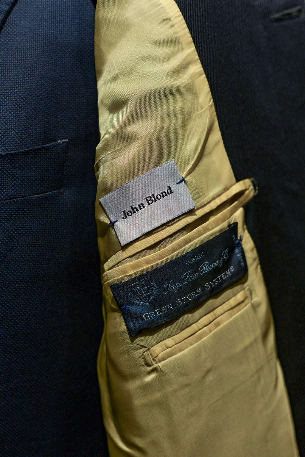 Gabardina John Blond de tejido Loro Piana