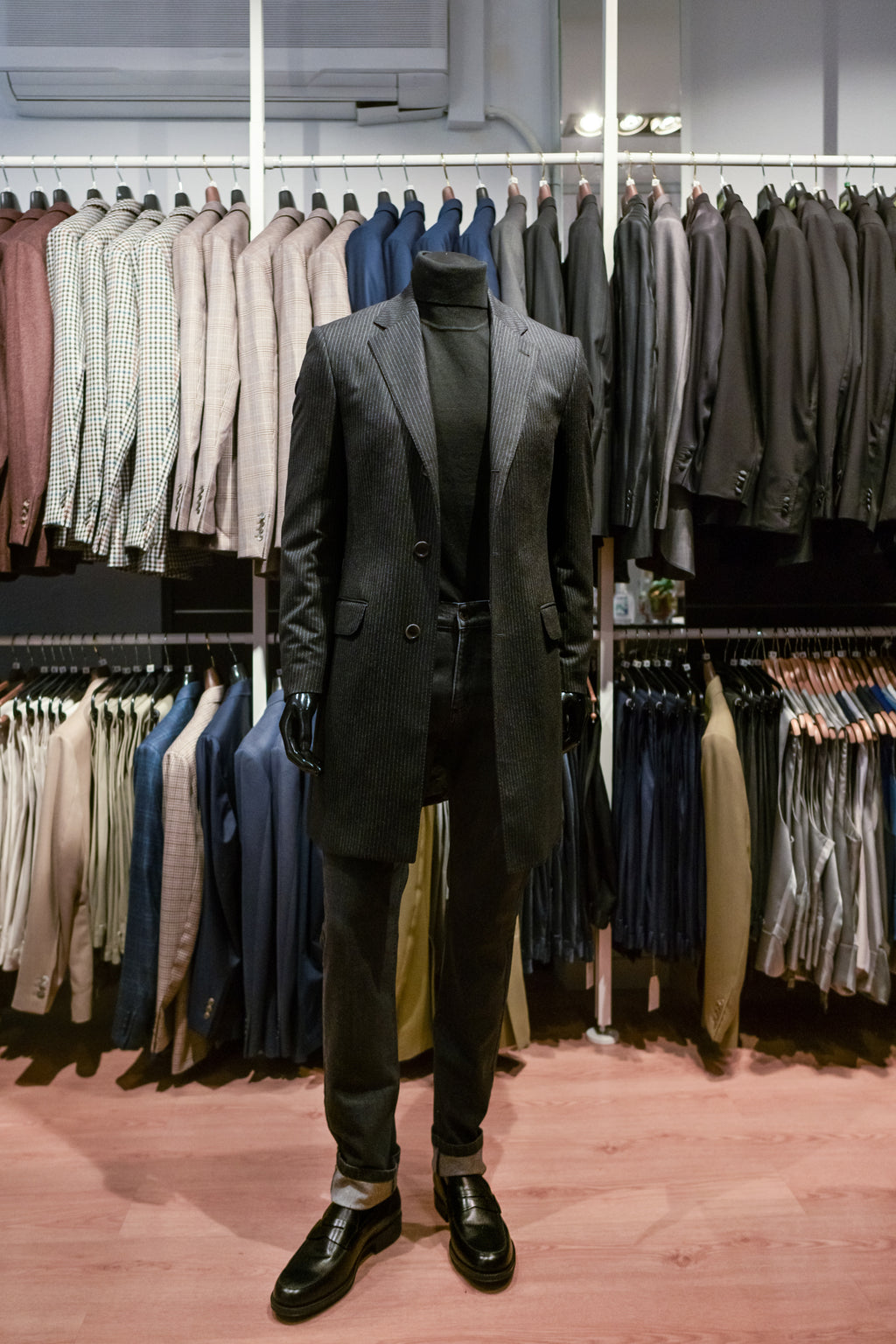 Abrigo John Blond de tejido Vitale Barberis Canonico