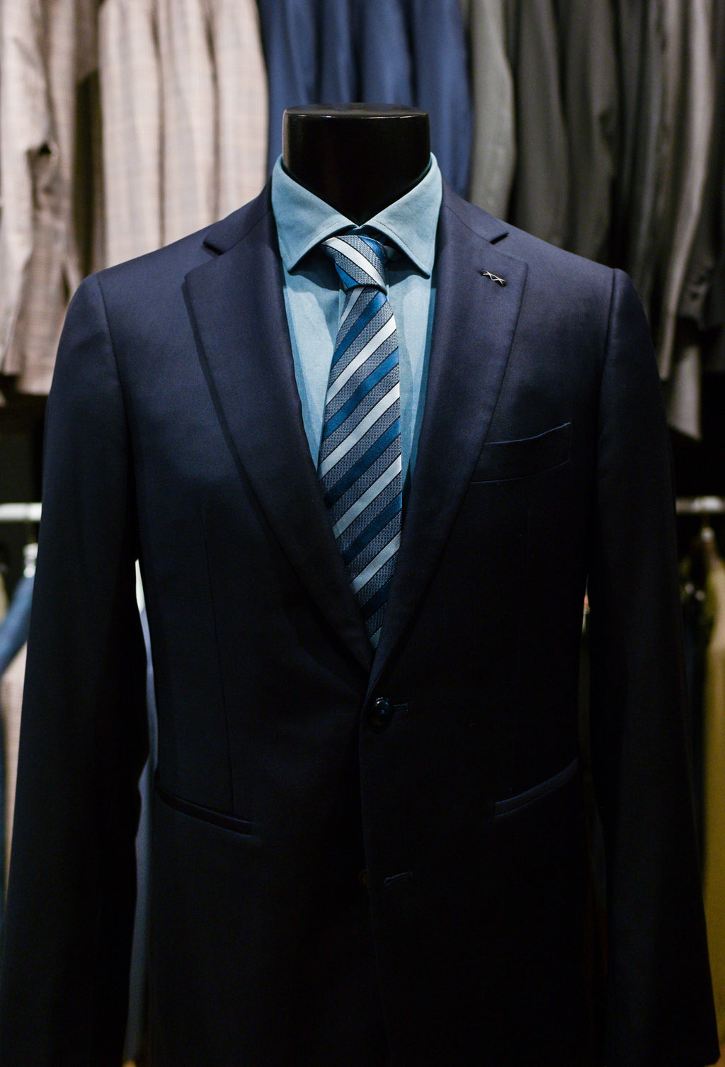 Traje John Blond de tejido Loro Piana