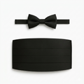 Bow Tie + Silk Cummerbund Set – Rental