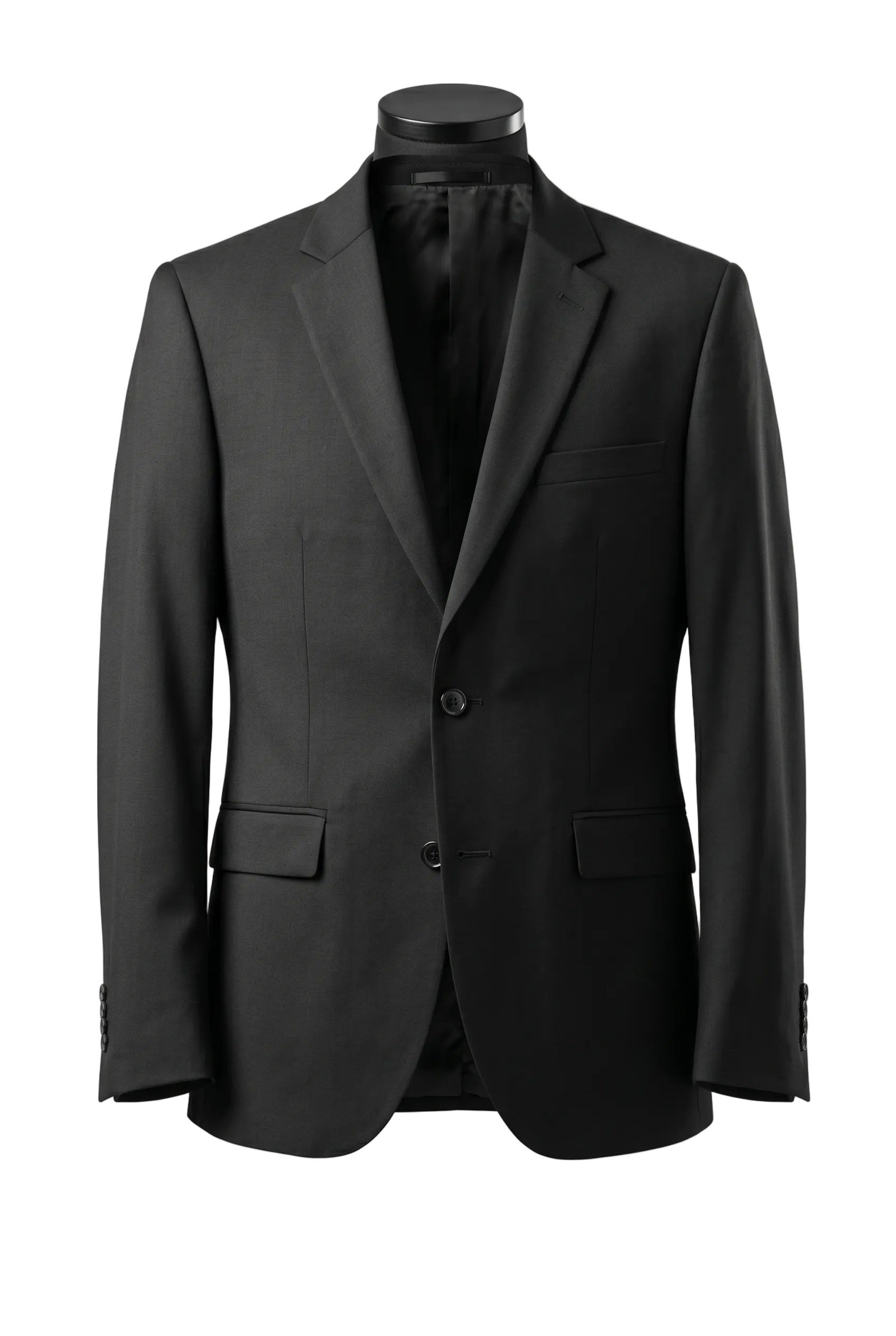 Chaqueta traje negro clásico alquiler — John Blond — Palma de Mallorca